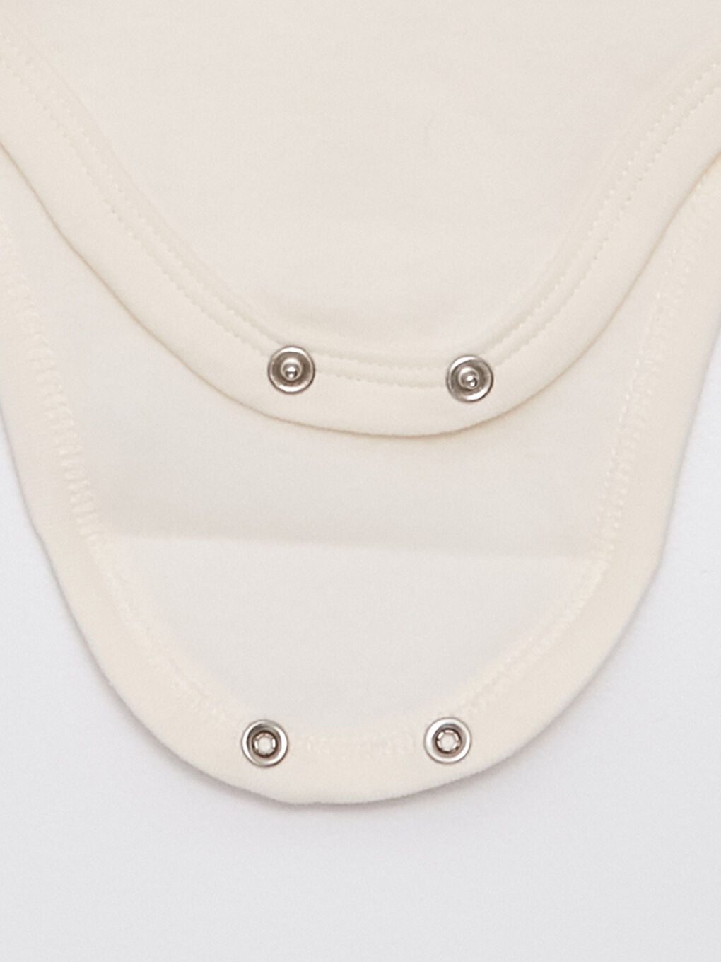 Конверт жағалы қысқа жең принтті қыз балаға арналған 4 бөліктен тұратын жинақ-5