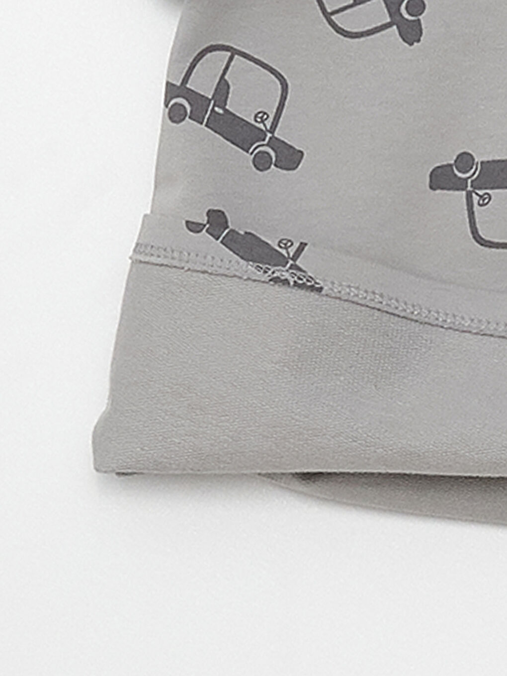 Crew Neck Long Sleeve Printed Baby Boy Pajama Set-3