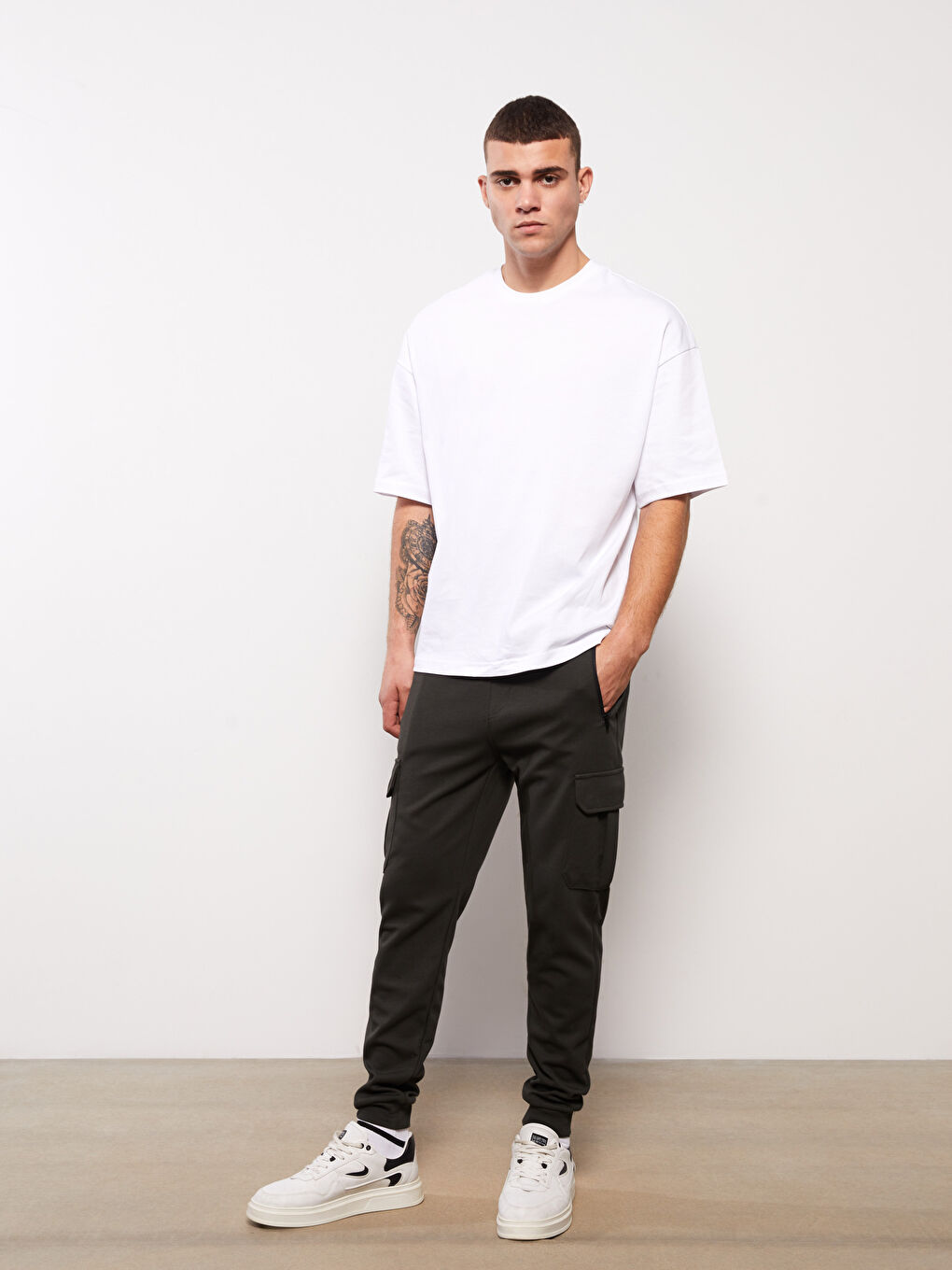 Slim Fit Men's Jogger Sweatpants -S32963Z8-HCM