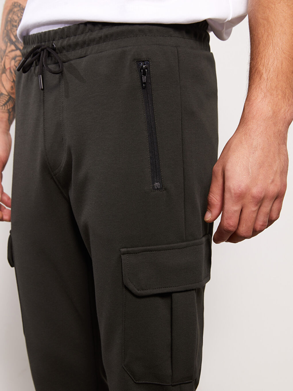 Slim Fit Men's Jogger Sweatpants -S32963Z8-HCM