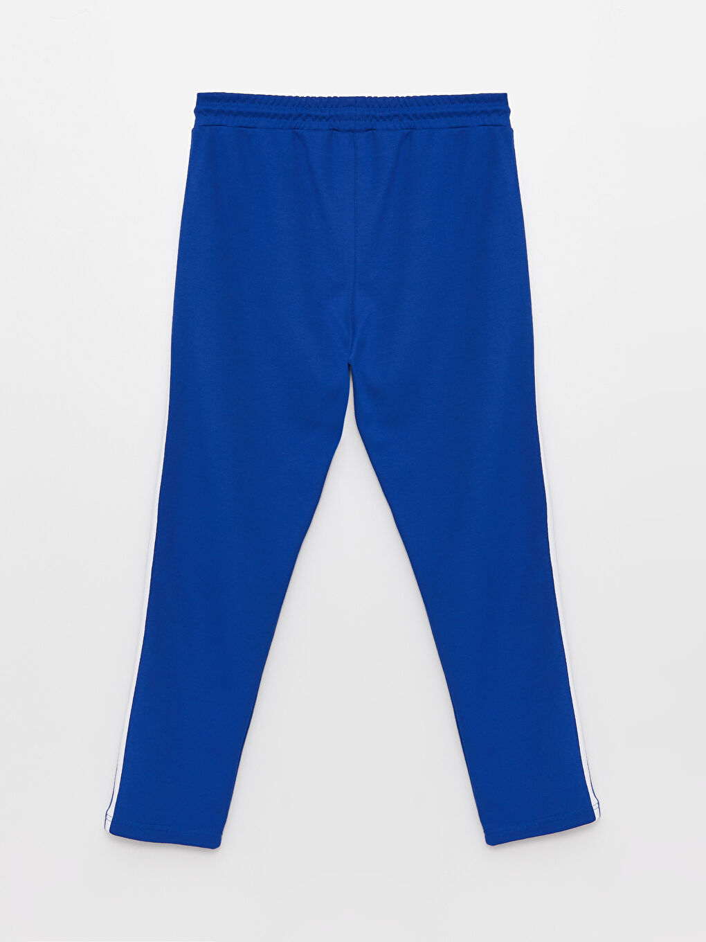 Mavi Dar Kalıp Erkek Eşofman Altı-6