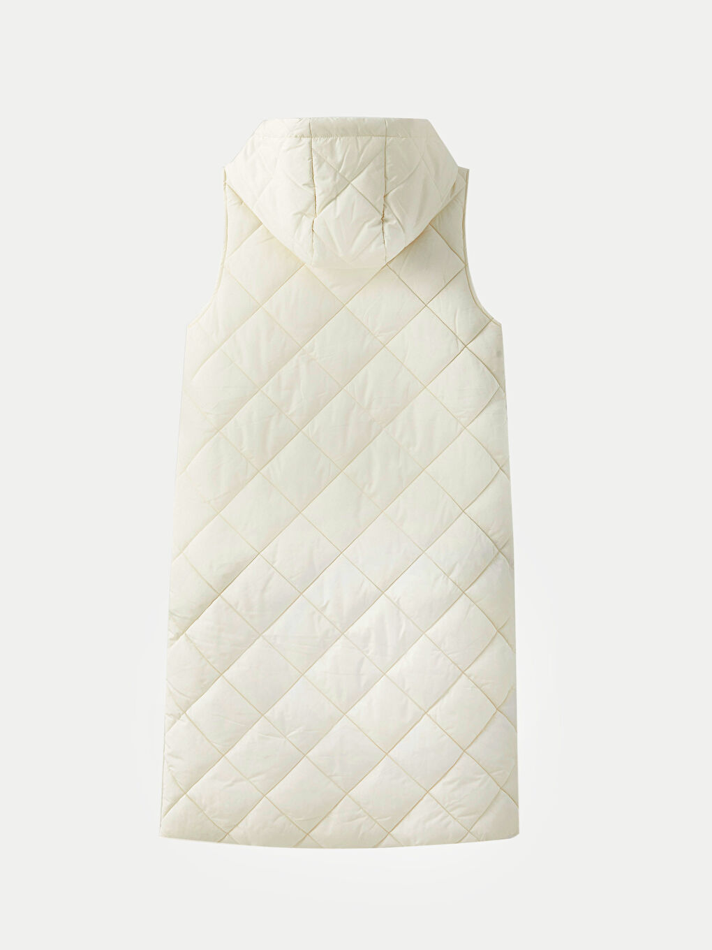 LCW Modest Doudoune sans manches matelassée à capuche pour Femmes -S32983Z8-FDH