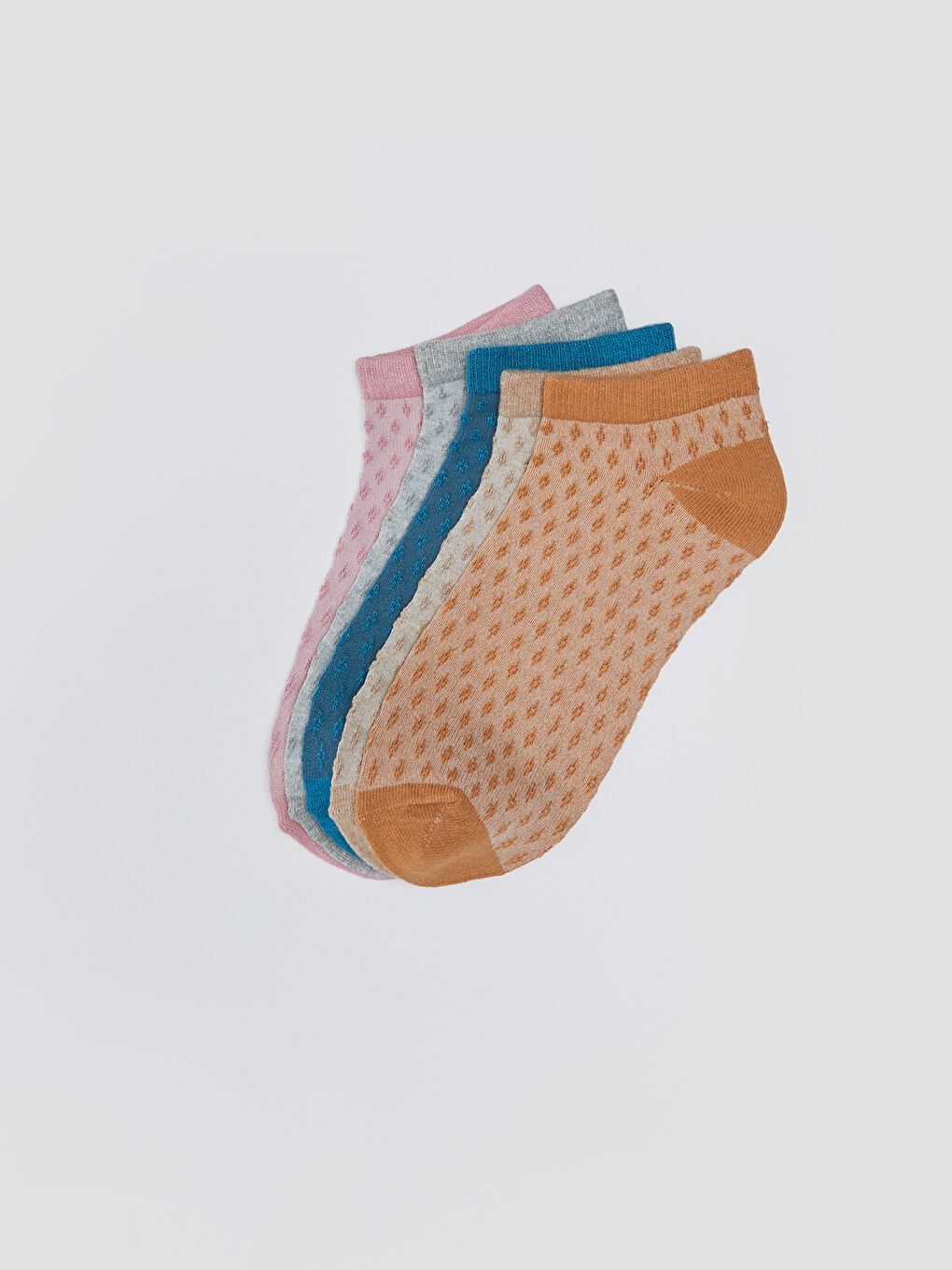 Patterned Women's Trainer Socks 5 Pack-1