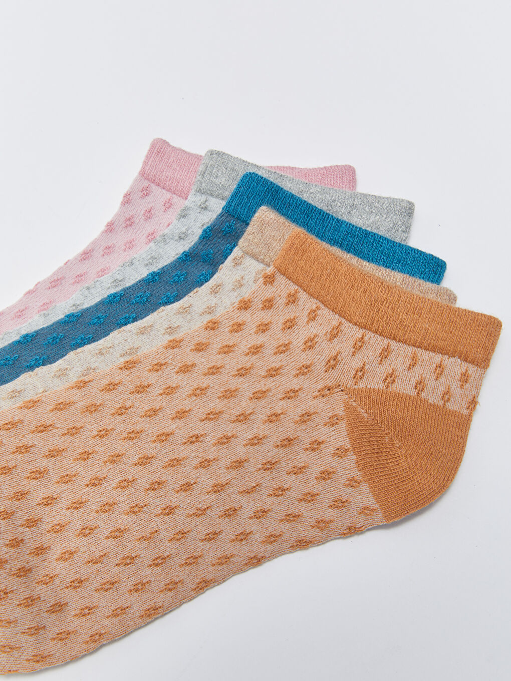 Patterned Women's Trainer Socks 5 Pack-2