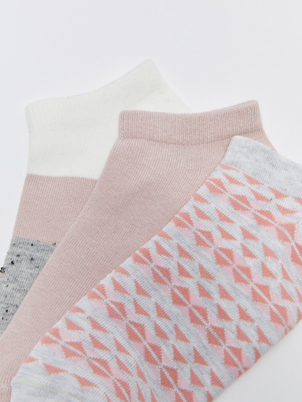 Women Patterned Booties Socks 3-Pack-2