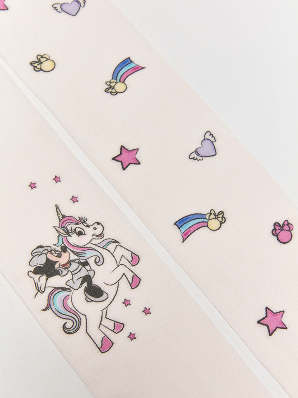 Minnie Mouse Patterned Girls' Thin Tights-1