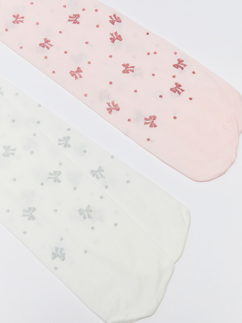 Ciorapi Subțiri Cu Model pentru Fete, Pachet de 2-1