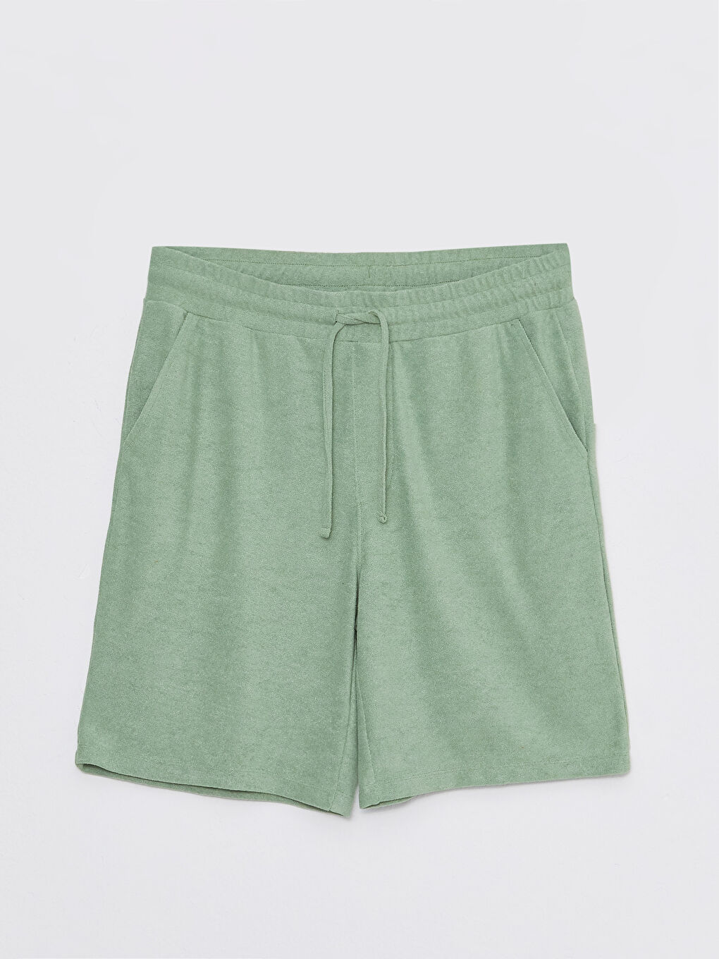 Slim Fit Binding Detail Men's Shorts -S33185Z8-GKD