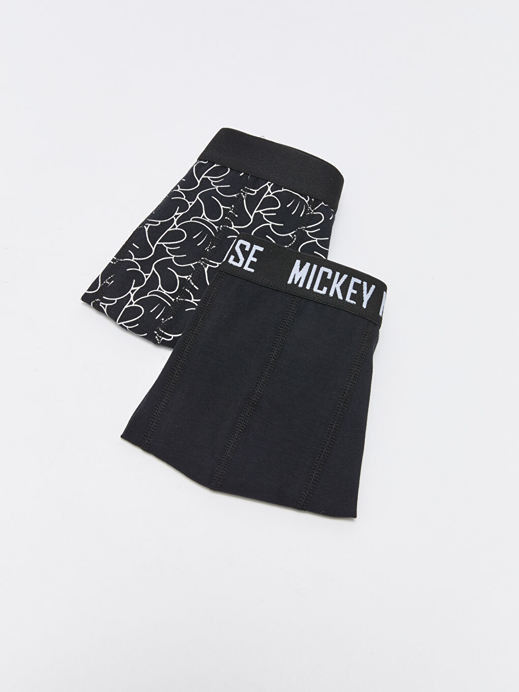 Lot de 2 Boxers en Tissu Flexible Imprimé Mickey Mouse pour Hommes-1