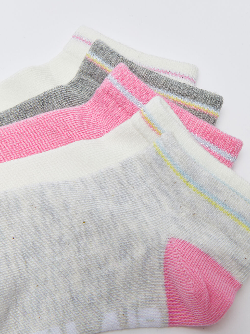 Djevojka SIVA Čarape za tenisice-2