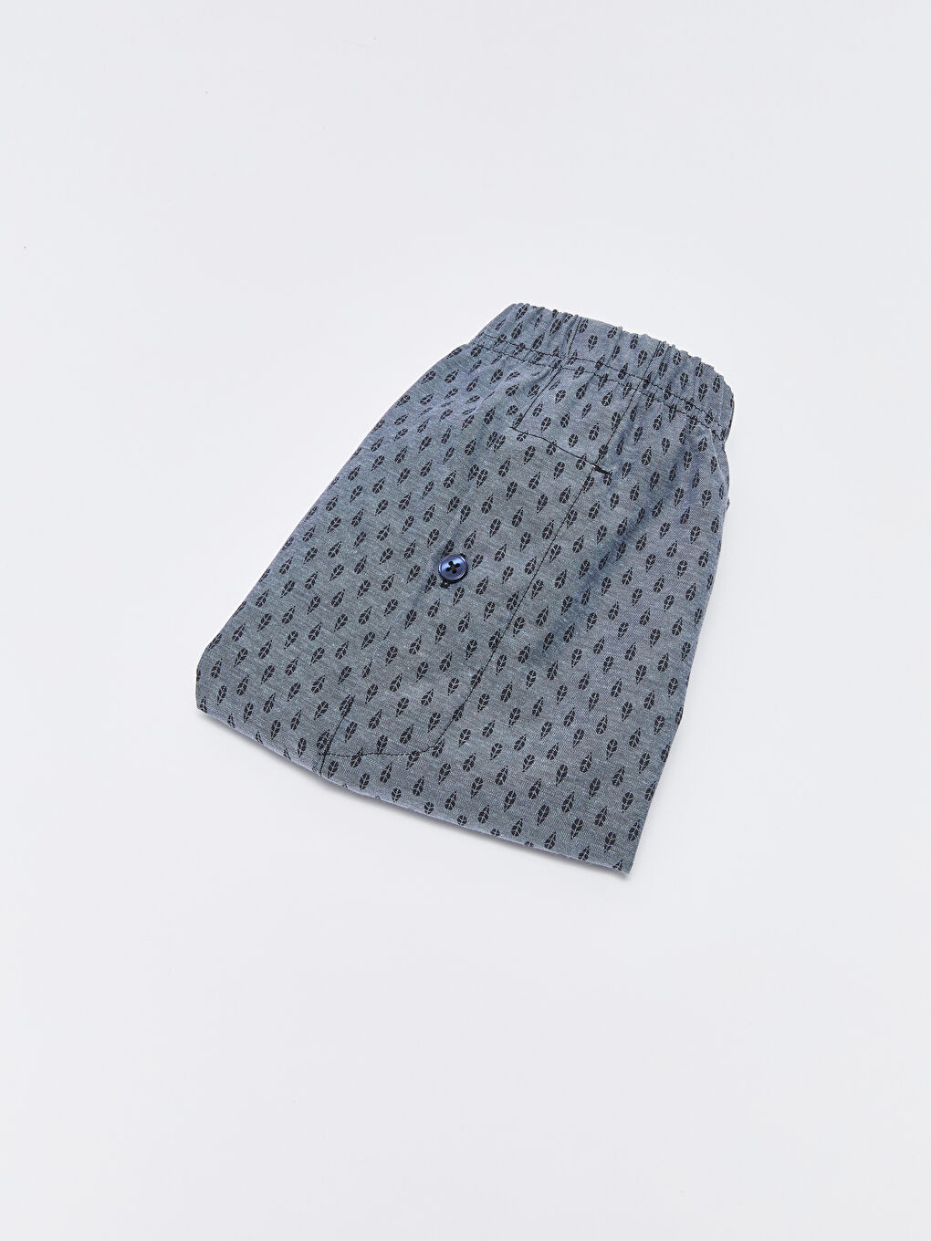 Lacivert Standart Kalıp Pamuklu Erkek Boxer-1