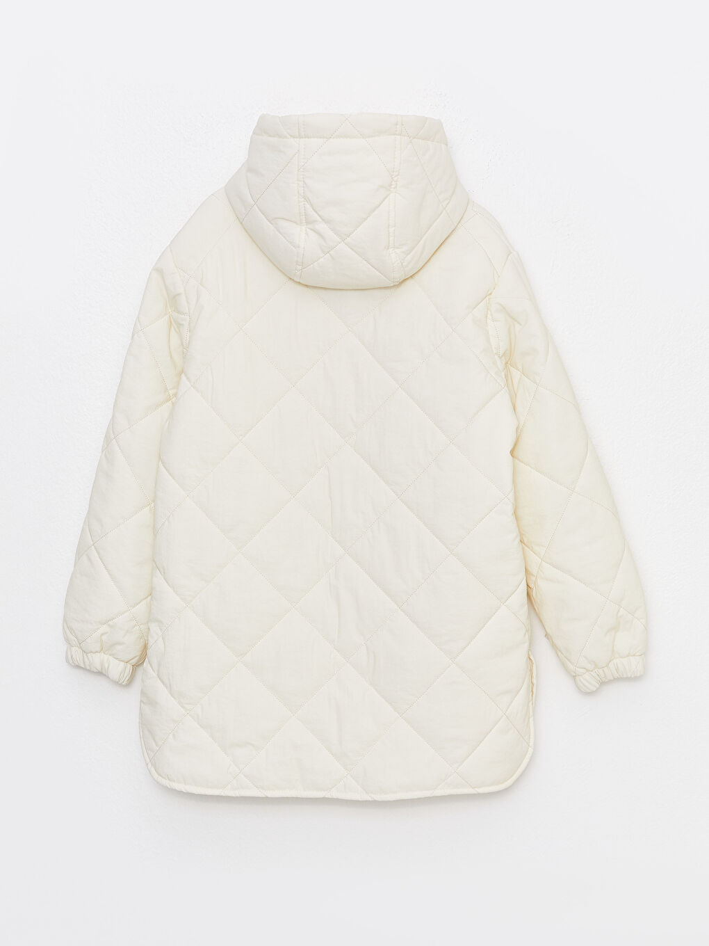 LCWAIKIKI Classic Hooded Quilted Patterned Long Sleeve Women's Puffer -S33264Z8-SUH