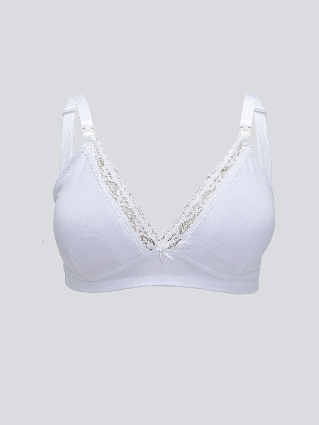 Balensiz Dantel Detaylı Emzirme Sütyeni