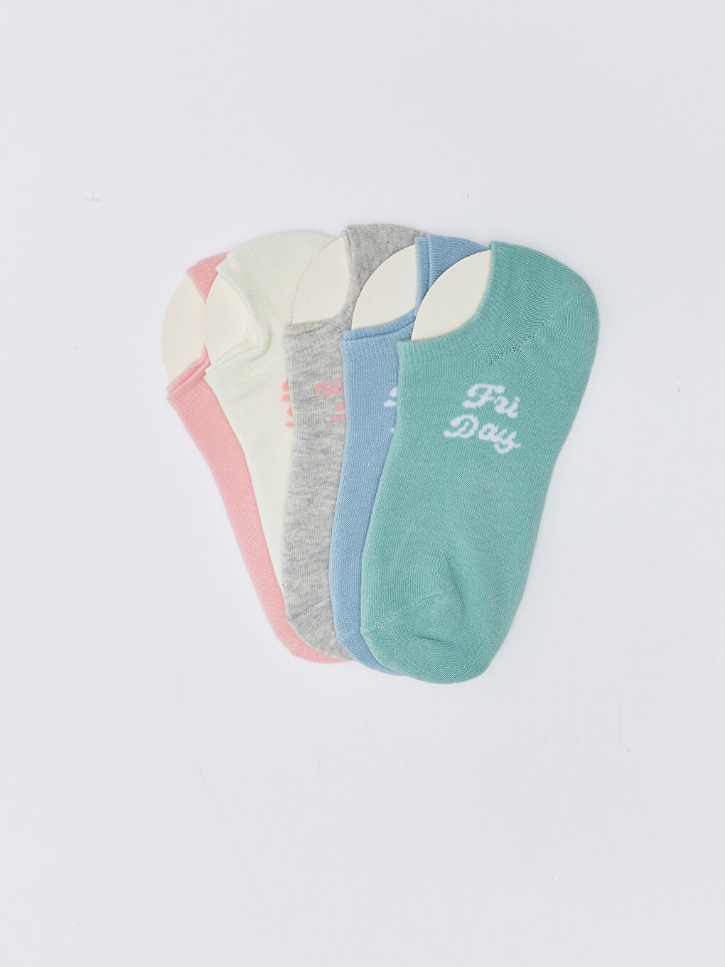 Printed Women's Trainer Socks 5 Pack-1