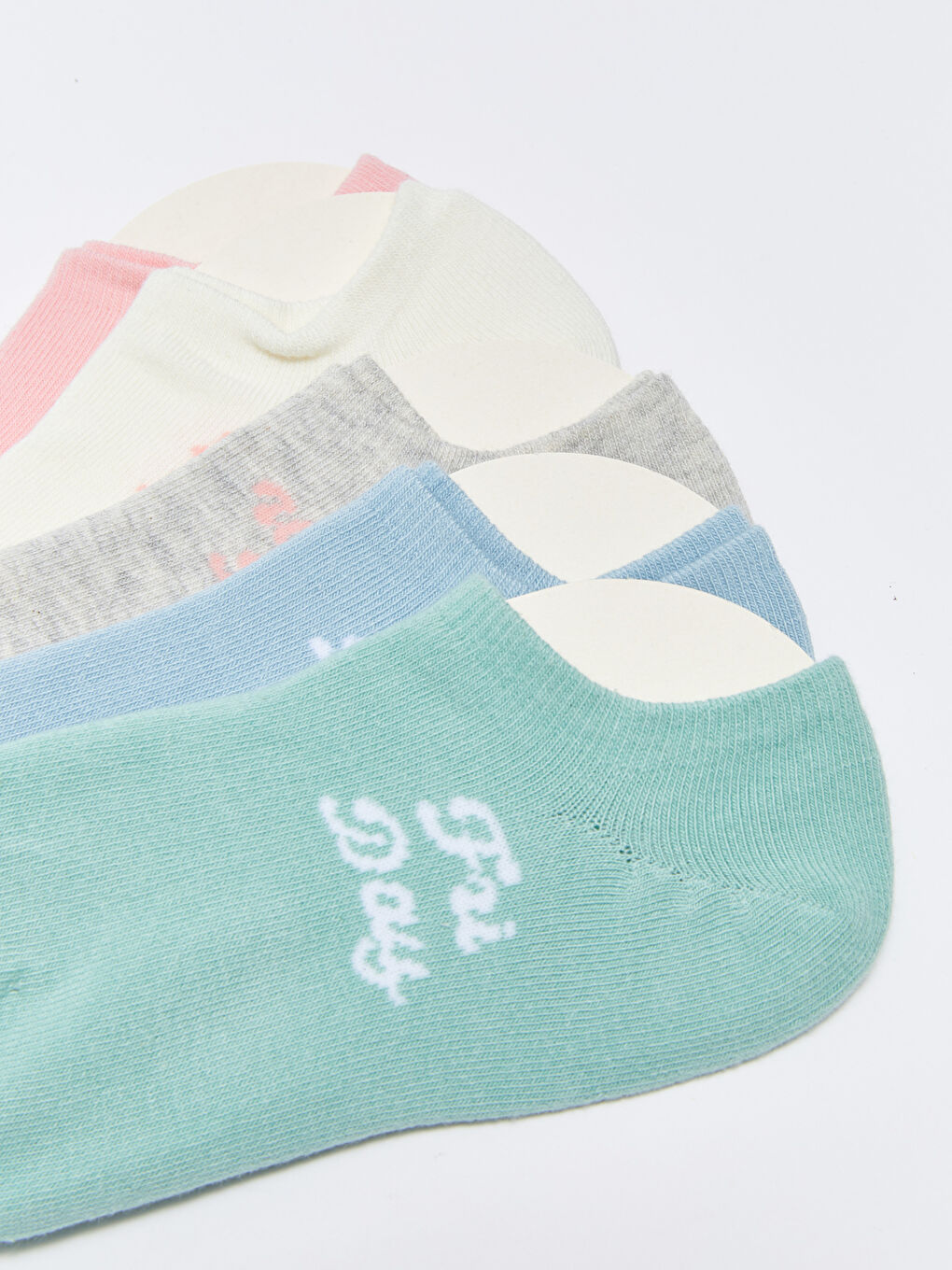 Printed Women's Trainer Socks 5 Pack-2