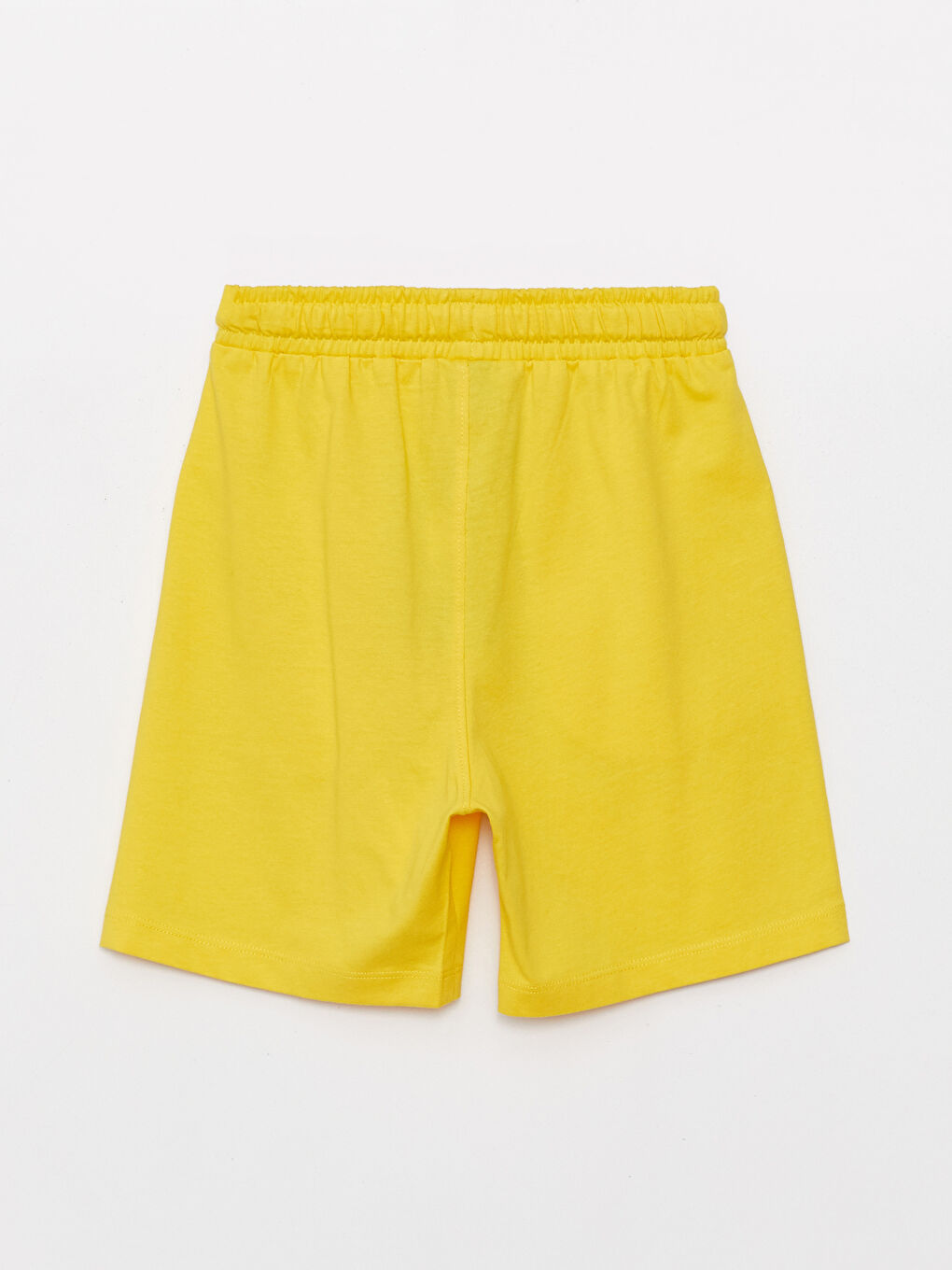 Shorts Basique à Taille Élastiquée pour Garçons-1