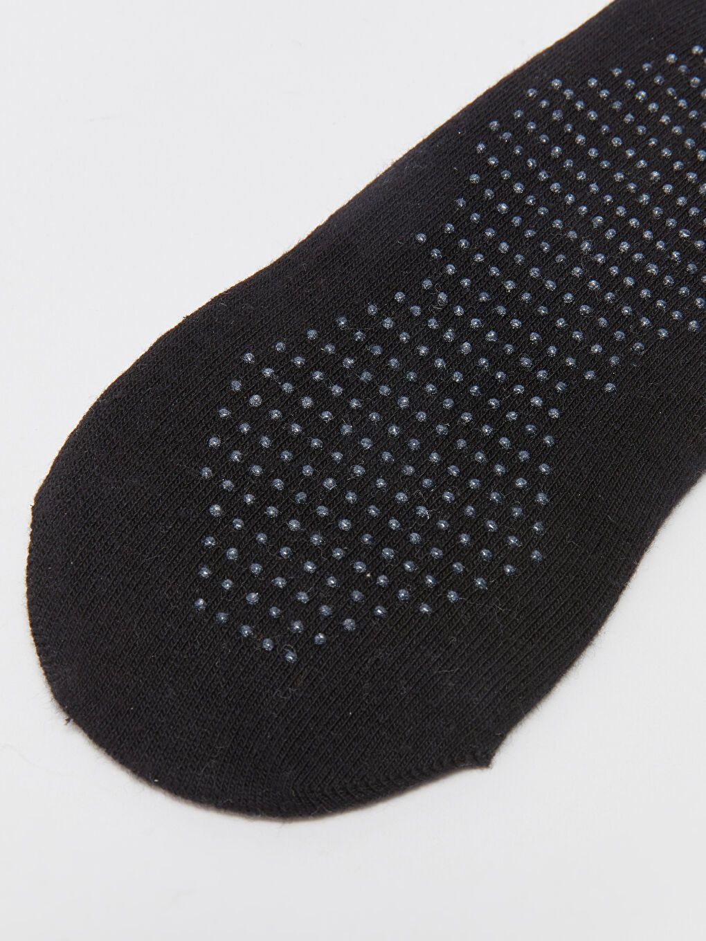 Siyah Kadın Kaydırmaz Tabanlı Düz Yoga ve Pilates Çorabı-1