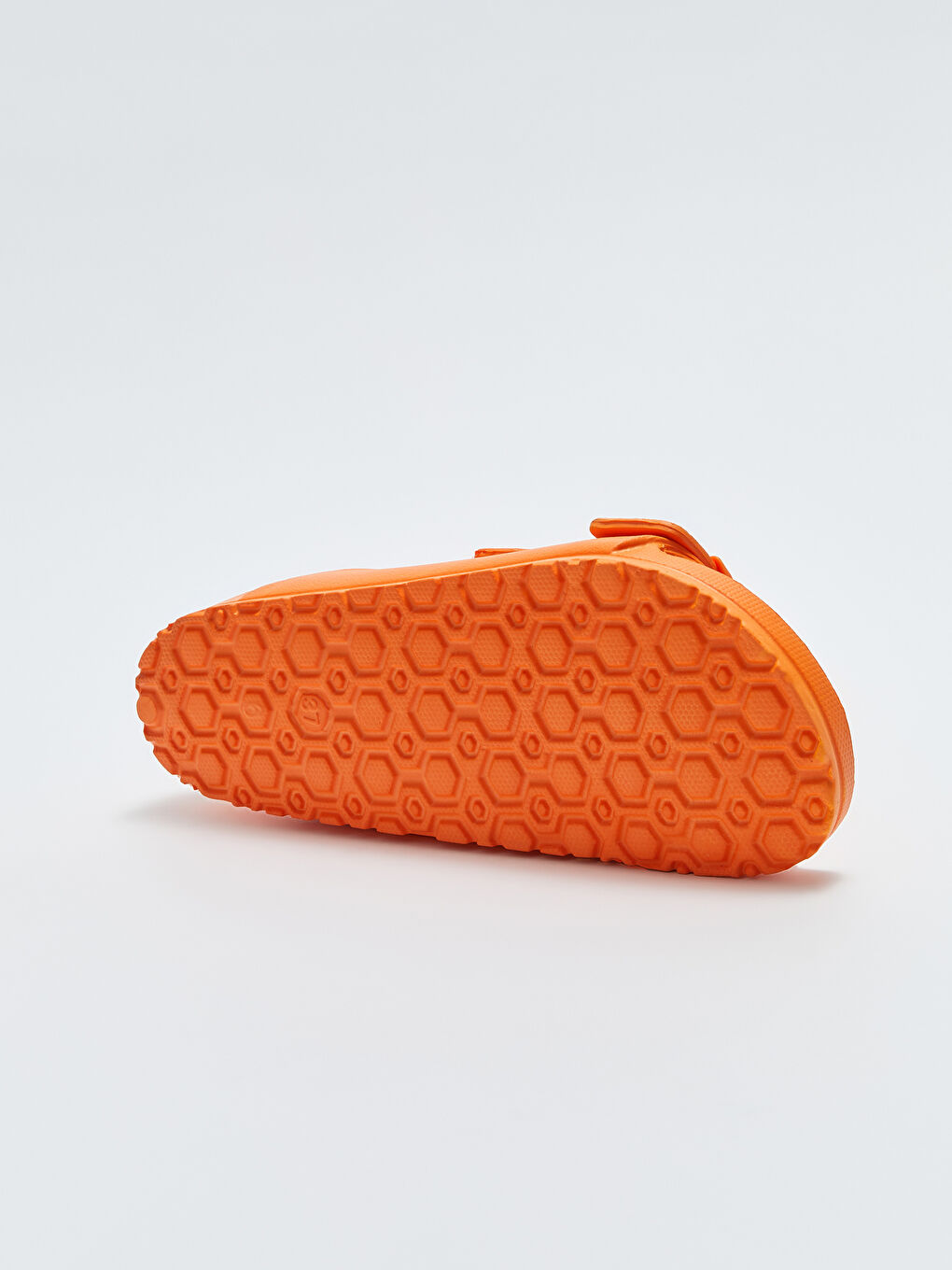 Double Band Buckle Detail Women's Slippers.-4