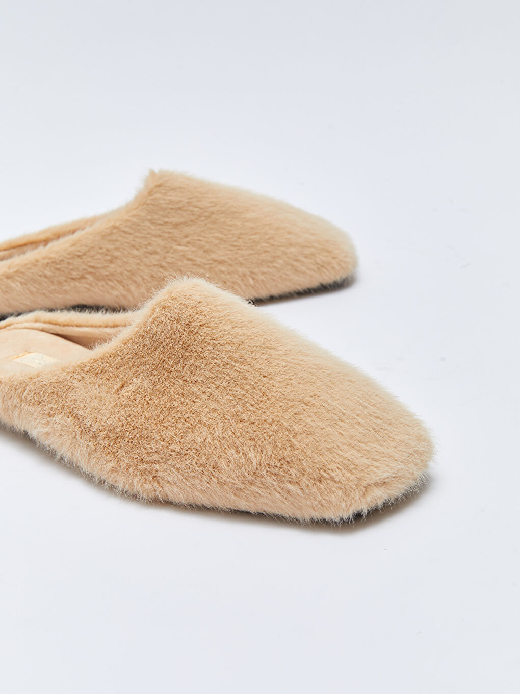 Papuci de Casă Simpli din Pluș pentru Femei-2