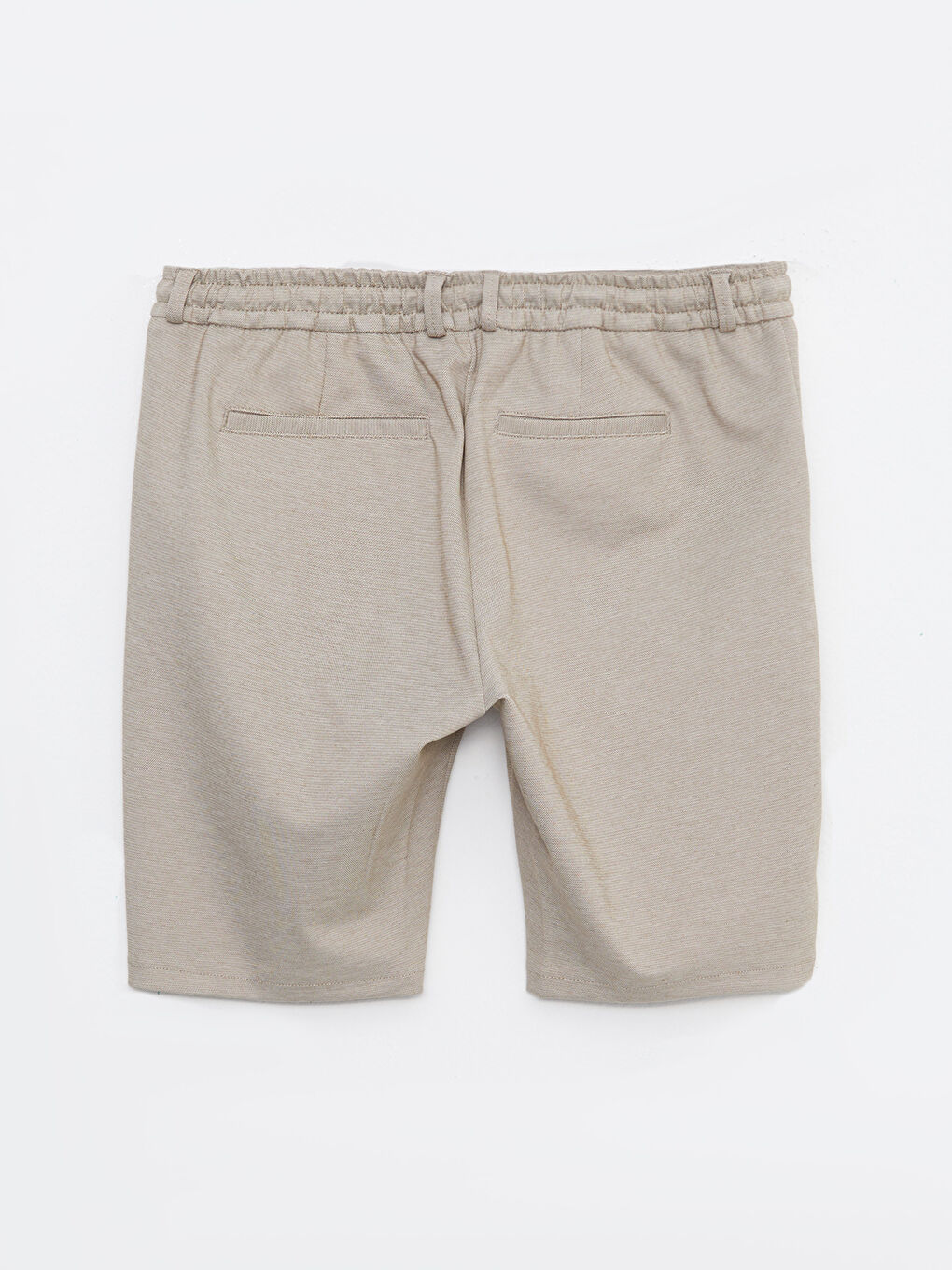 Slim Fit Binding Detail Men's Shorts -S33506Z8-CT2