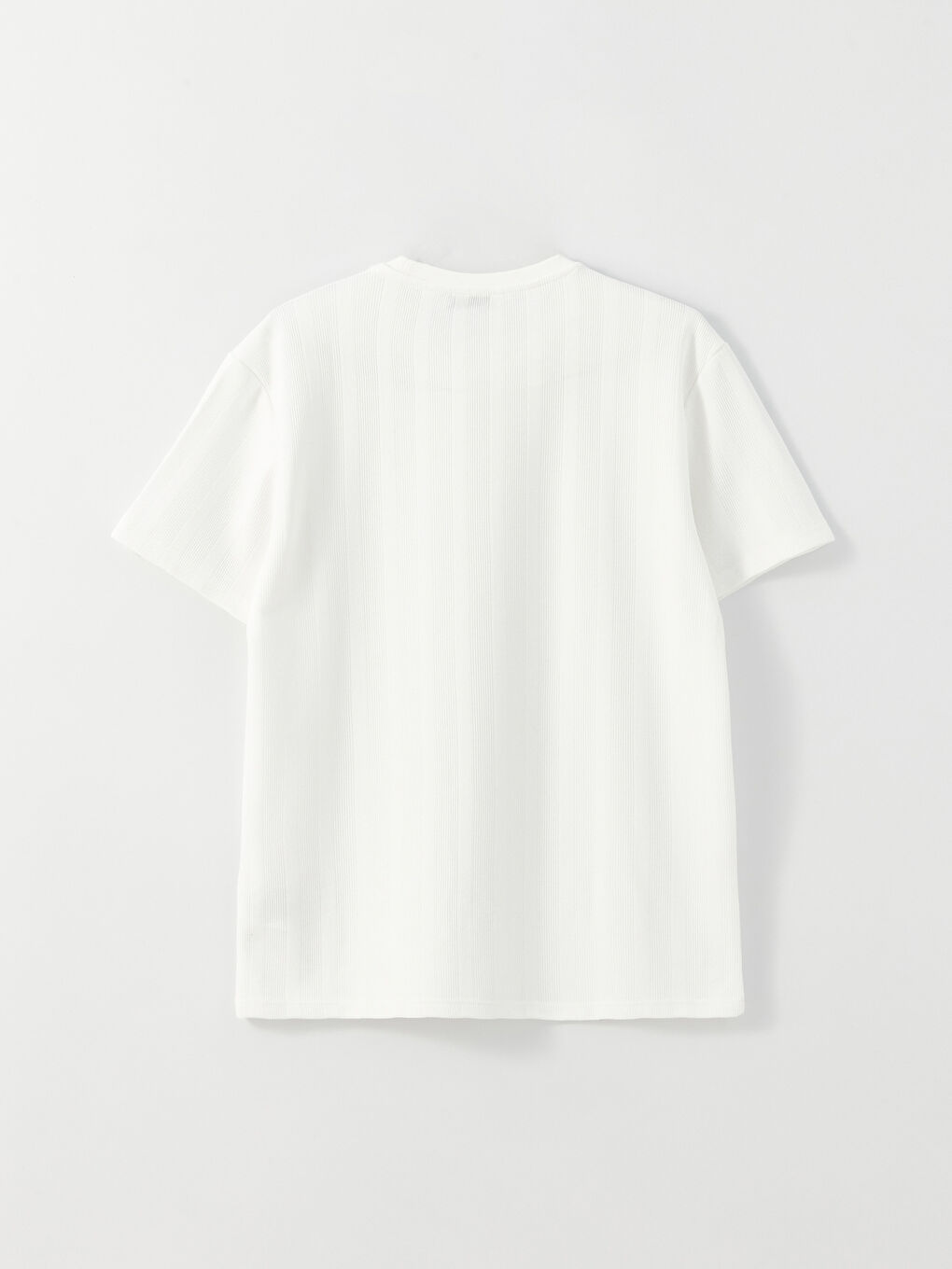 T-shirt pour Hommes à Manches Courtes en Piqué avec Col Rond-6