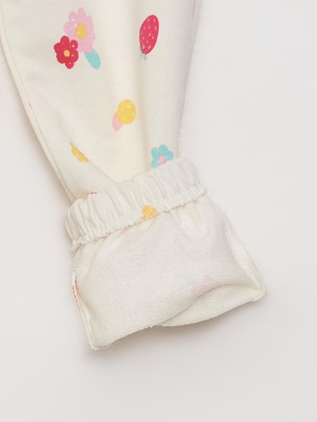 Серпімді белдік принтті сәби қыздарға арналған спорттық шалбар-1