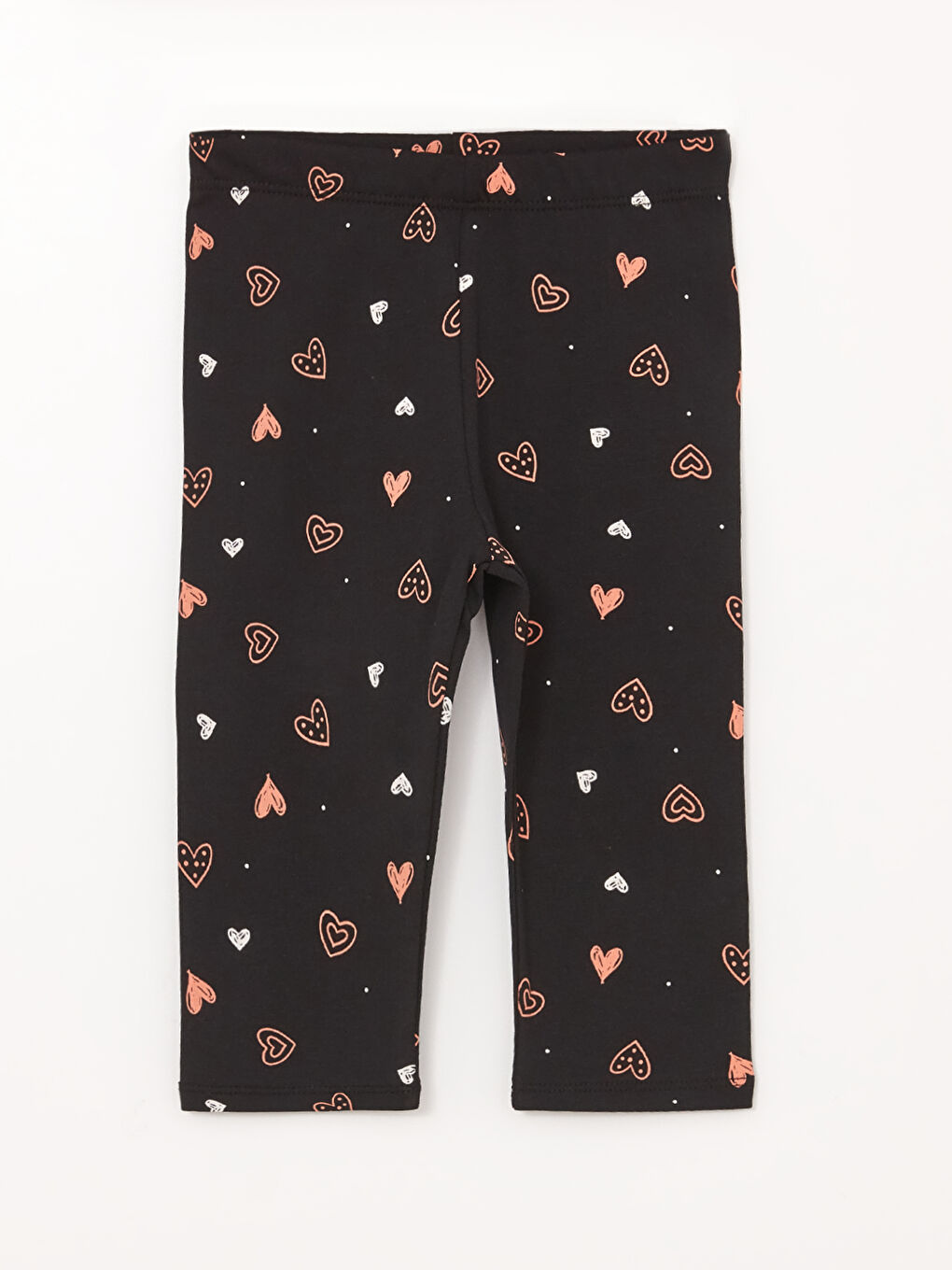 Elasticated Waist Printed Baby Girls' Leggings -S33543Z1-LQJ