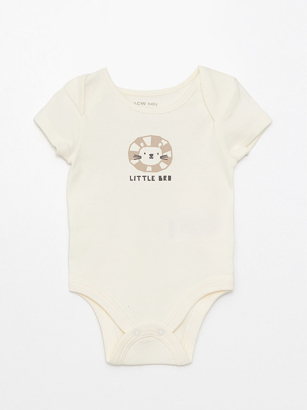 Crew Neck Long Sleeve Printed Baby Boy Hospital Set-2