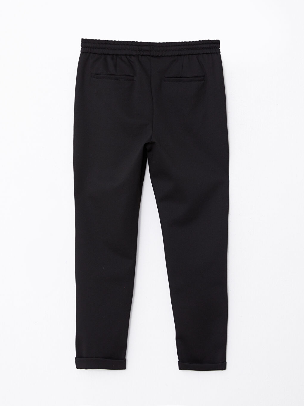 Schmal Geschnittene Gestrickte Herrenhose-6