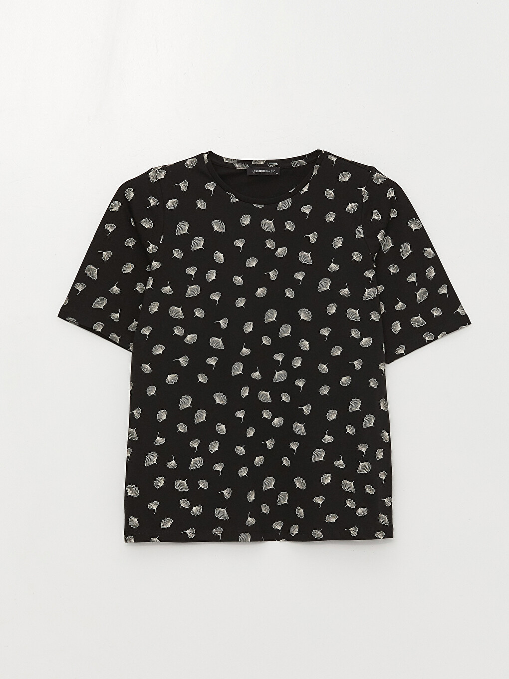 T-shirt À Manches Courtes À Motifs Avec Col Rond Pour Femmes-5