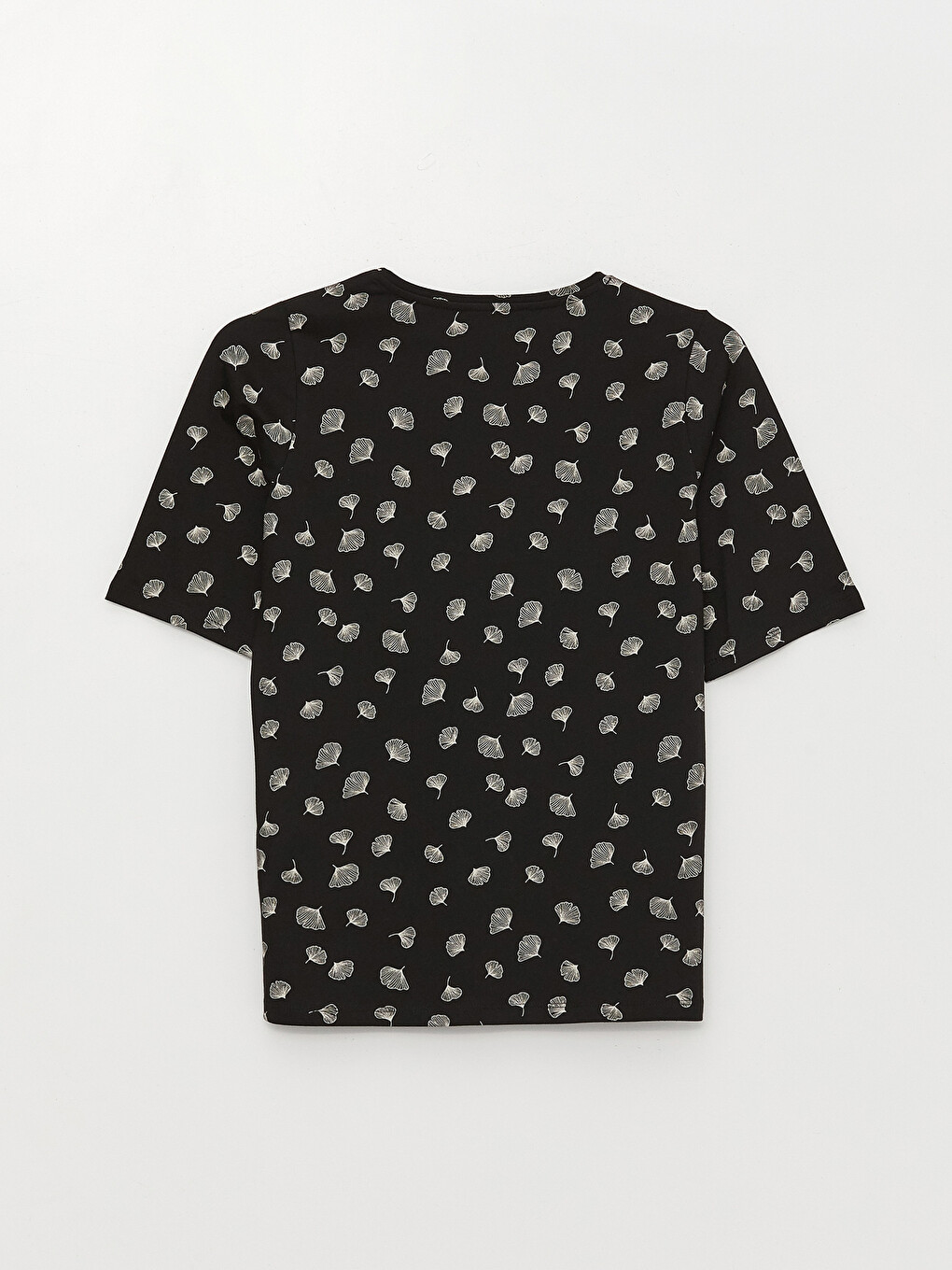 T-shirt À Manches Courtes À Motifs Avec Col Rond Pour Femmes-6
