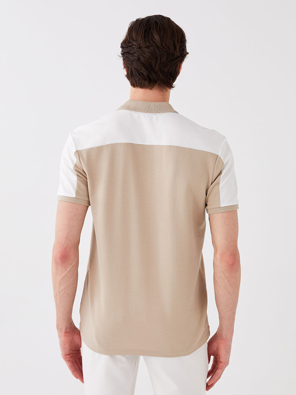 LCW Vision Rollkragen Kurzarm Jersey T-Shirt für Herren -S33618Z8-HZZ