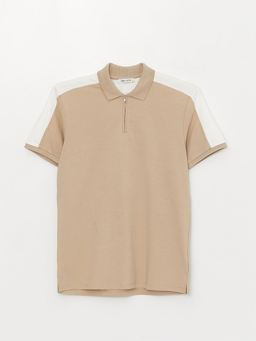 LCW Vision Rollkragen Kurzarm Jersey T-Shirt für Herren -S33618Z8-HZZ