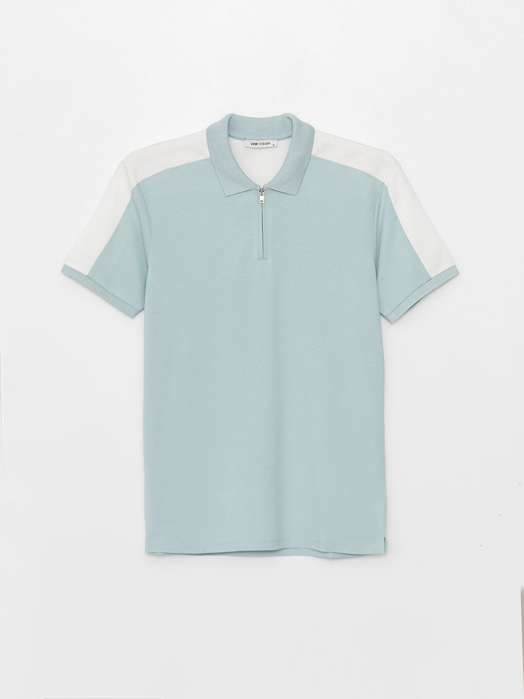 Polo Neck Short Sleeve Jersey Men's T-Shirt-6