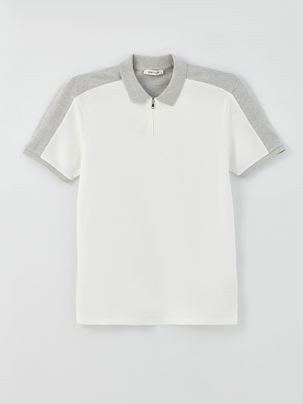 Polo Neck Short Sleeve Jersey Men's T-Shirt-5