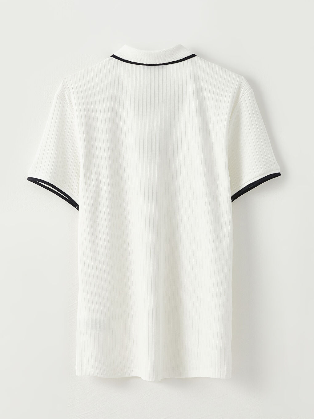 LCW Vision Polo Neck Short Sleeve Striped Men's T-Shirt -S33621Z8-J5E