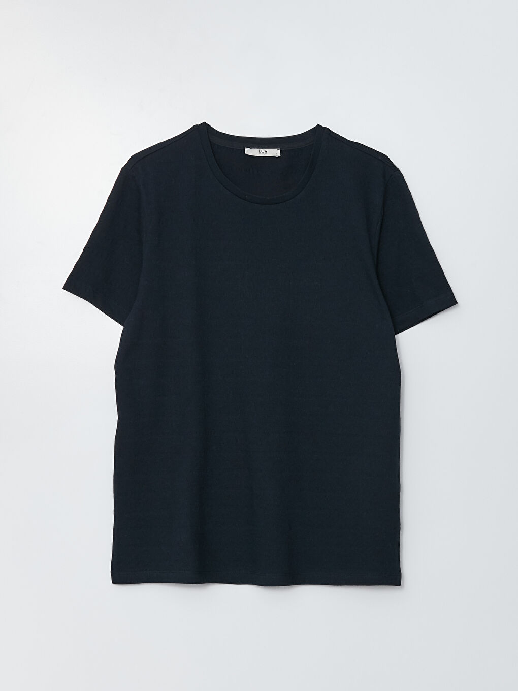 تي شيرت رجالي بكم قصير وكول مدور-5