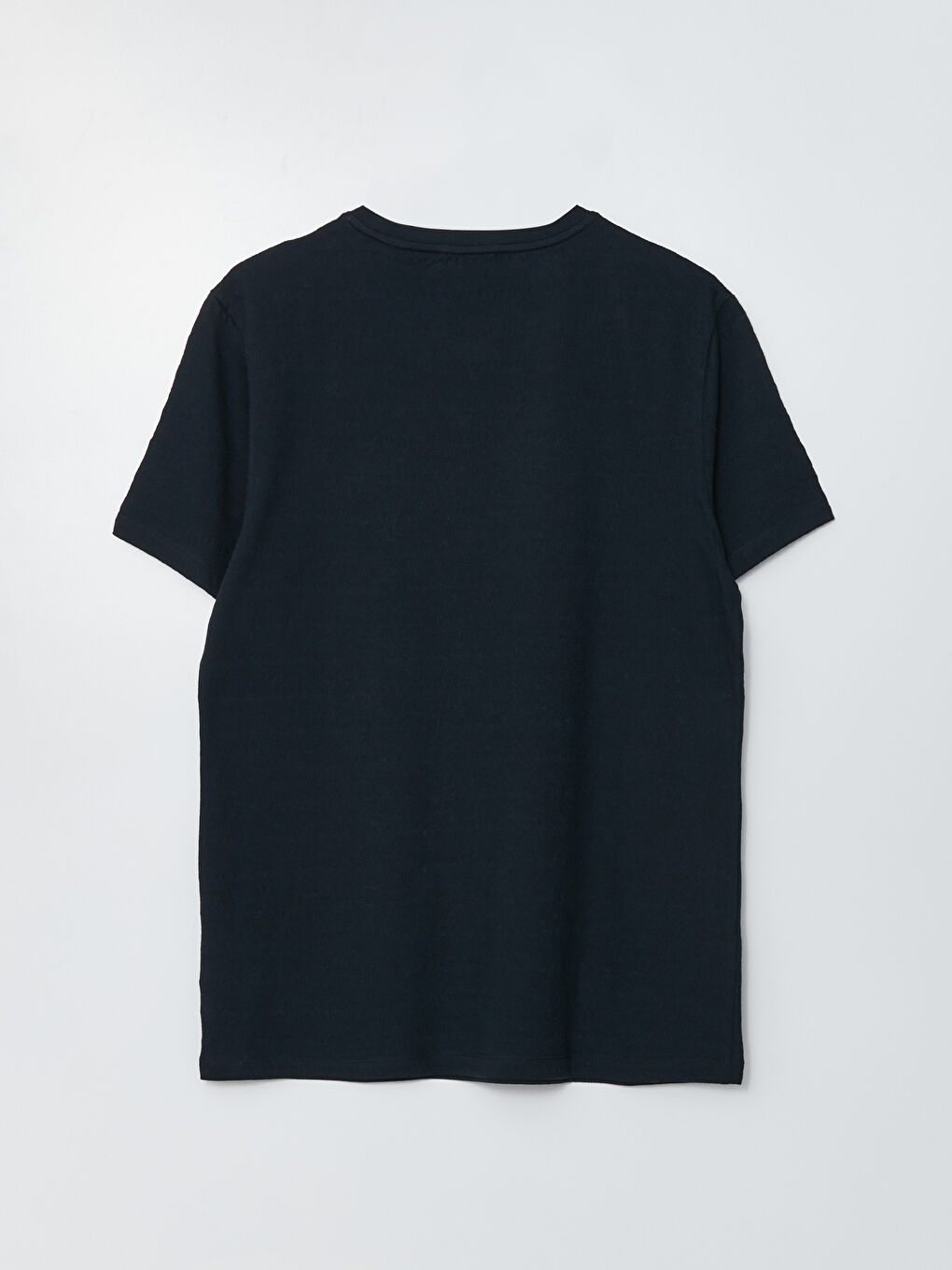 تي شيرت رجالي بكم قصير وكول مدور-6