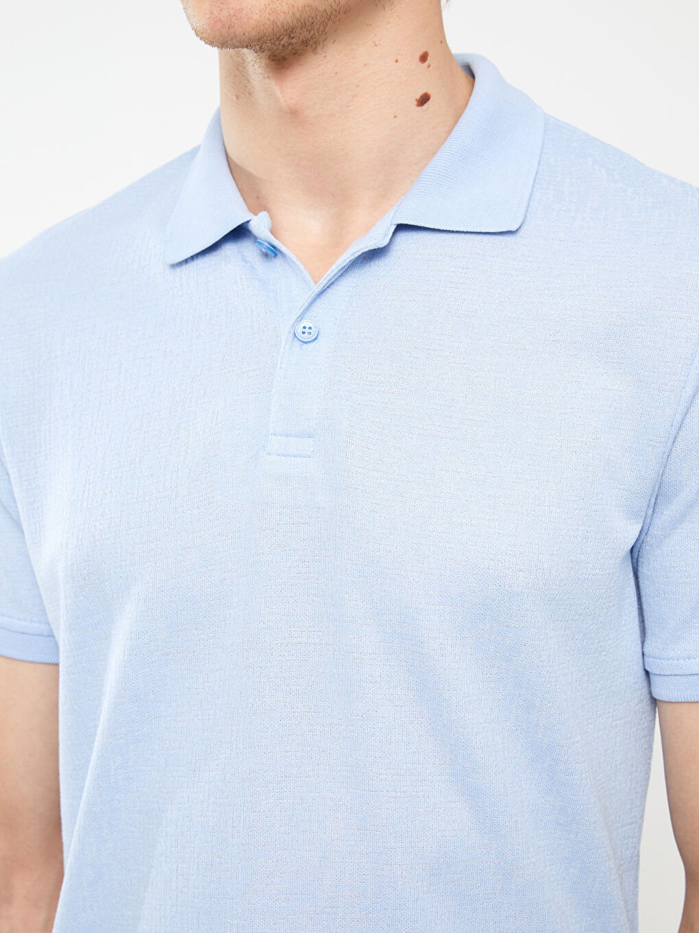 LCW Vision Polo Neck Short Sleeve Men's T-Shirt -S33646Z8-J0M
