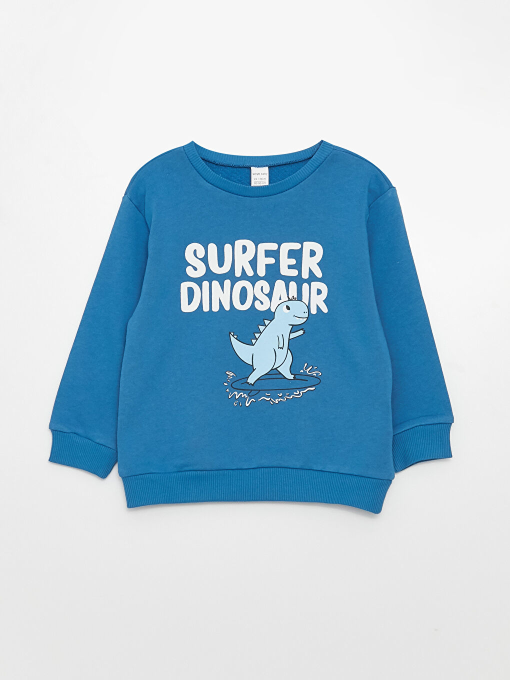 Sweat-shirt bébé garçon imprimé à manches longues et col rond