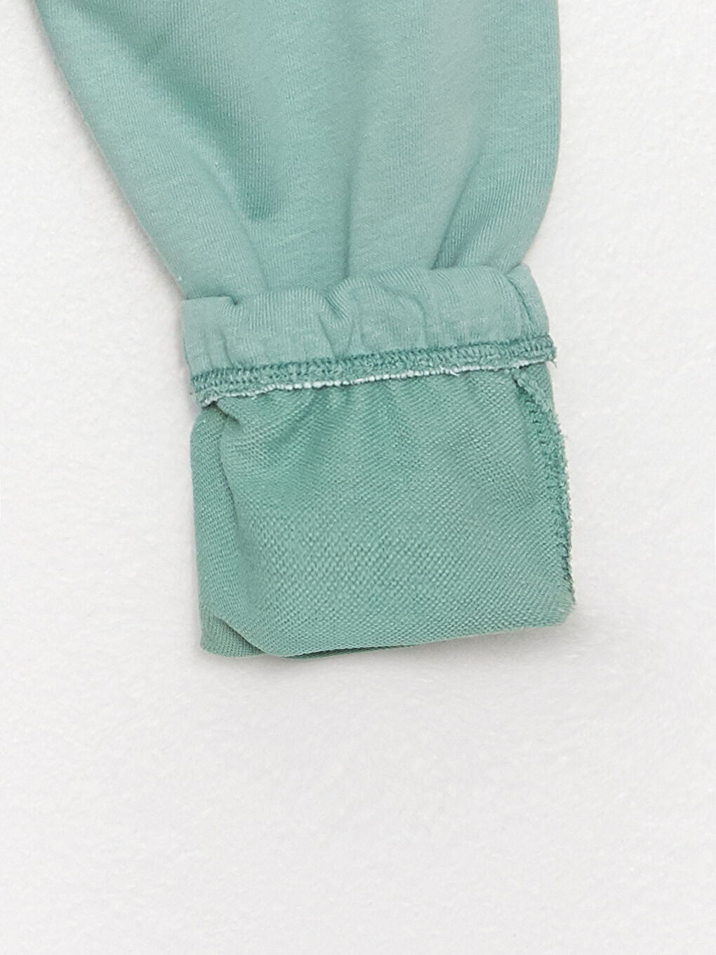 Yeşil Beli Lastikli Erkek Bebek Eşofman Alt-2