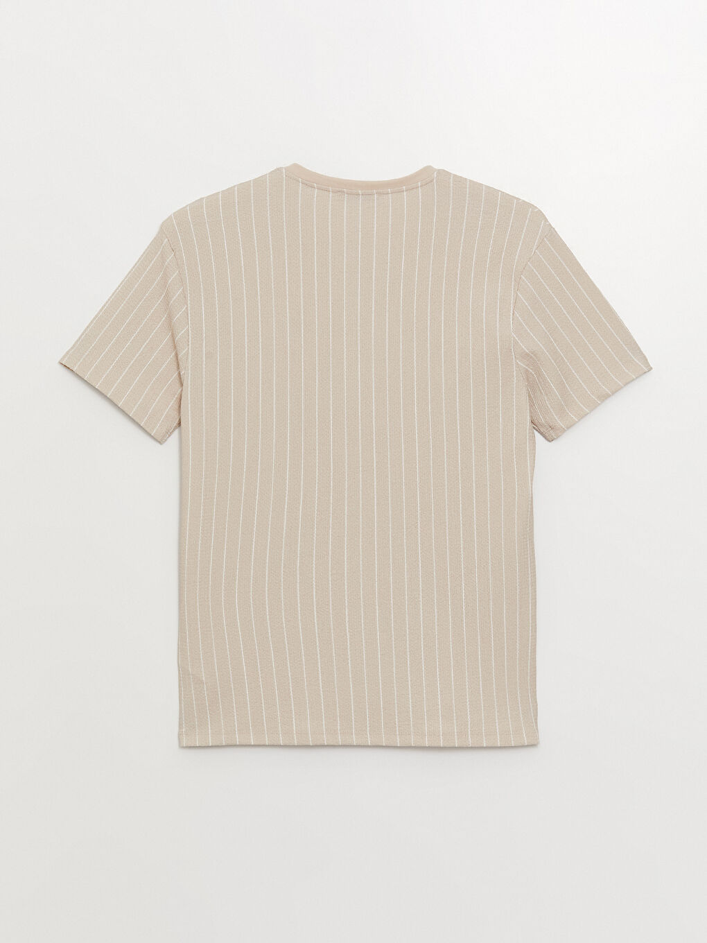 Crew Neck Short Sleeve Striped Men's T-Shirt-6