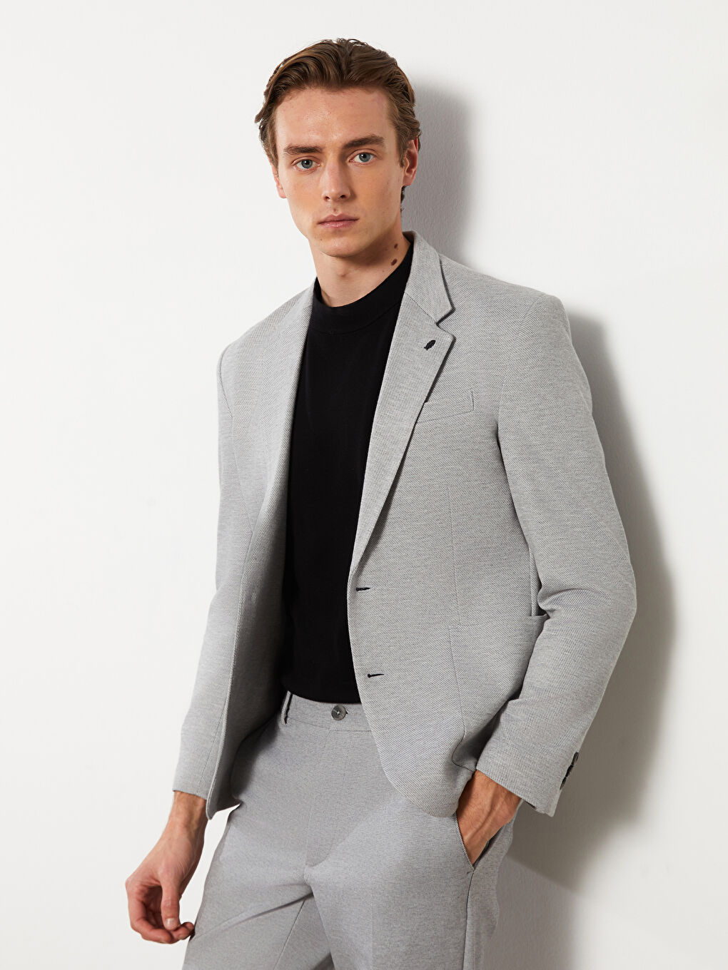 Slim Fit Men's Blazer Jacket-2