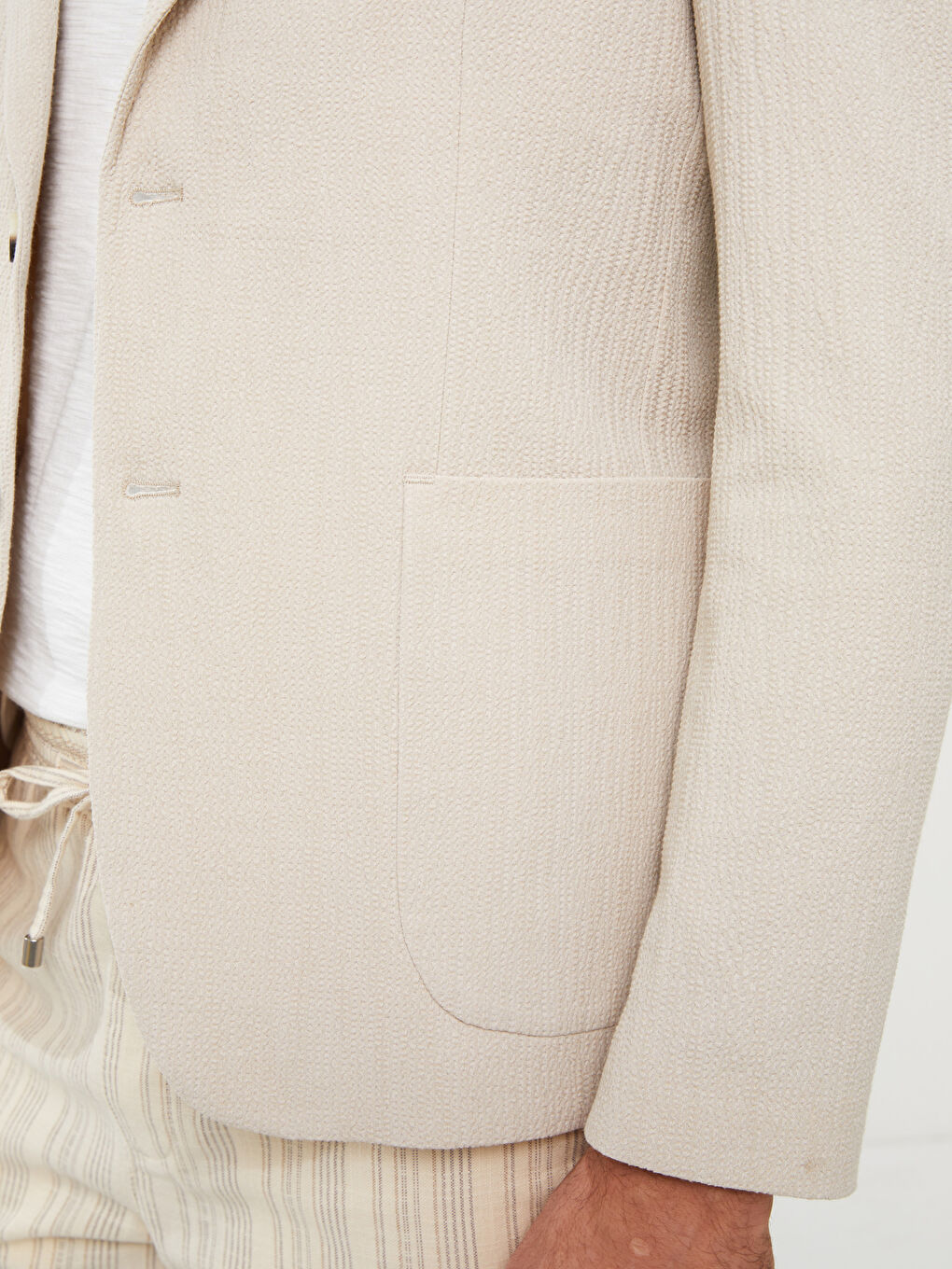 ექსტრა ვიწრო მამაკაცის ბლეიზერი ჟაკეტი-3