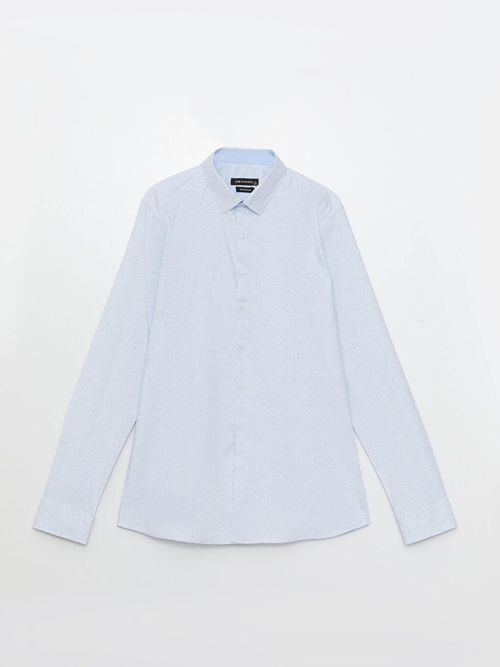 Mavi Ekstra Dar Kalıp Uzun Kollu Desenli Erkek Gömlek-3