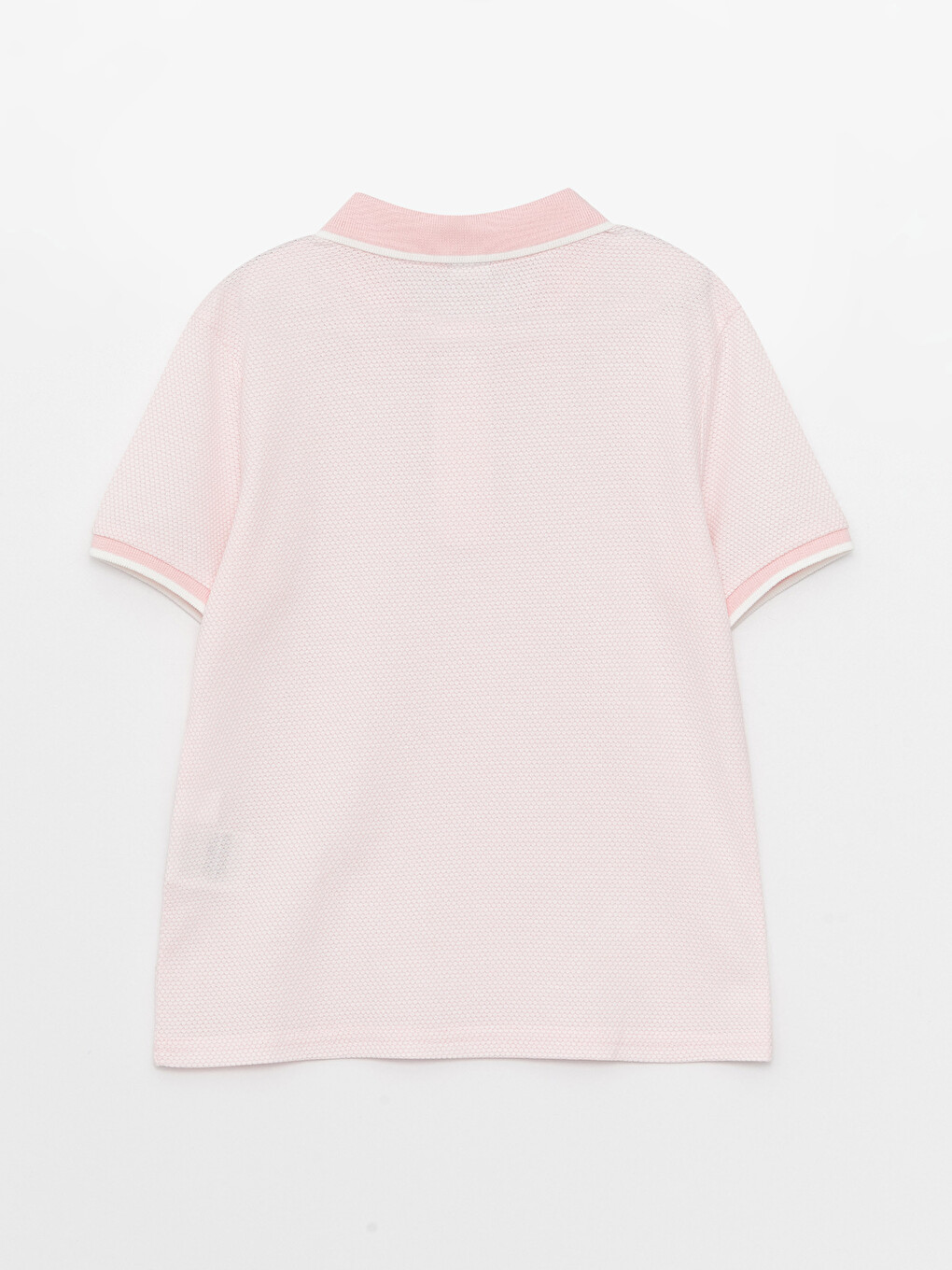 Rollkragen Gemustertes Kurzarm Jungen T-Shirt-6