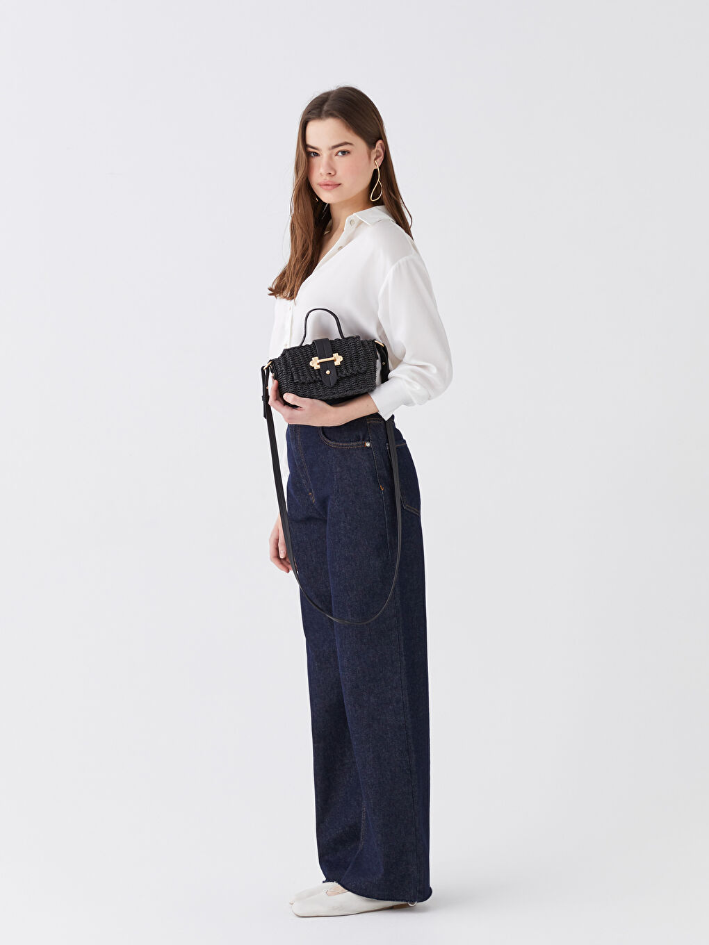Straw Women's Crossbody Bag -S33775Z8-HUC