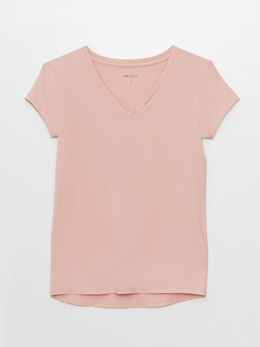 Tricou de Exterior pentru Femei cu Decolteu în V și Imprimeu Reflectorizant-7