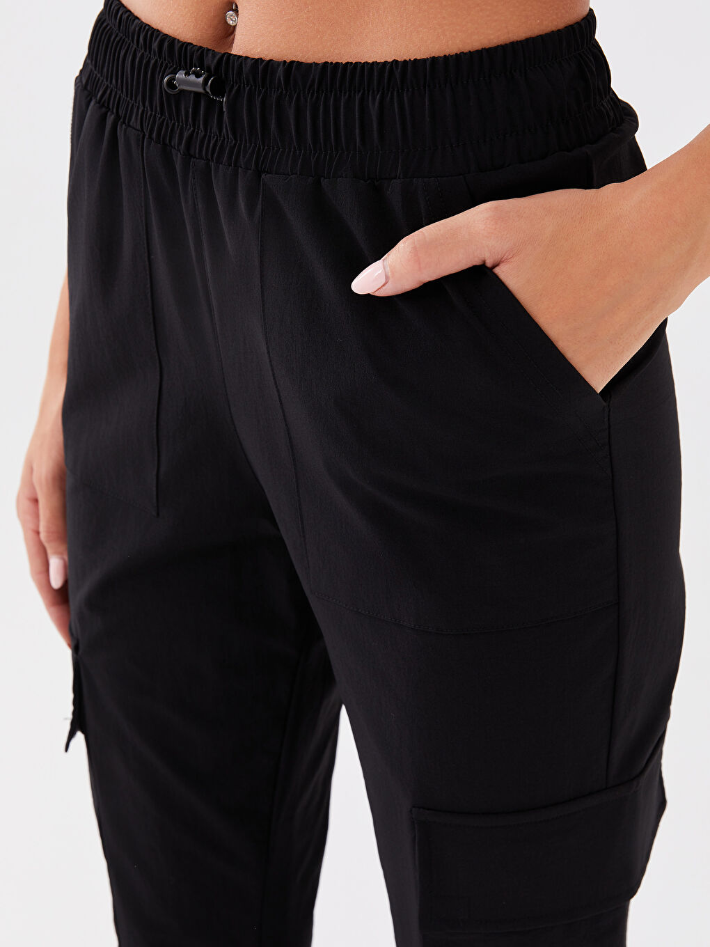 Xside Active Damen Elastische Taille Reflektor Bedruckte Hosen -S33794Z8-CVL
