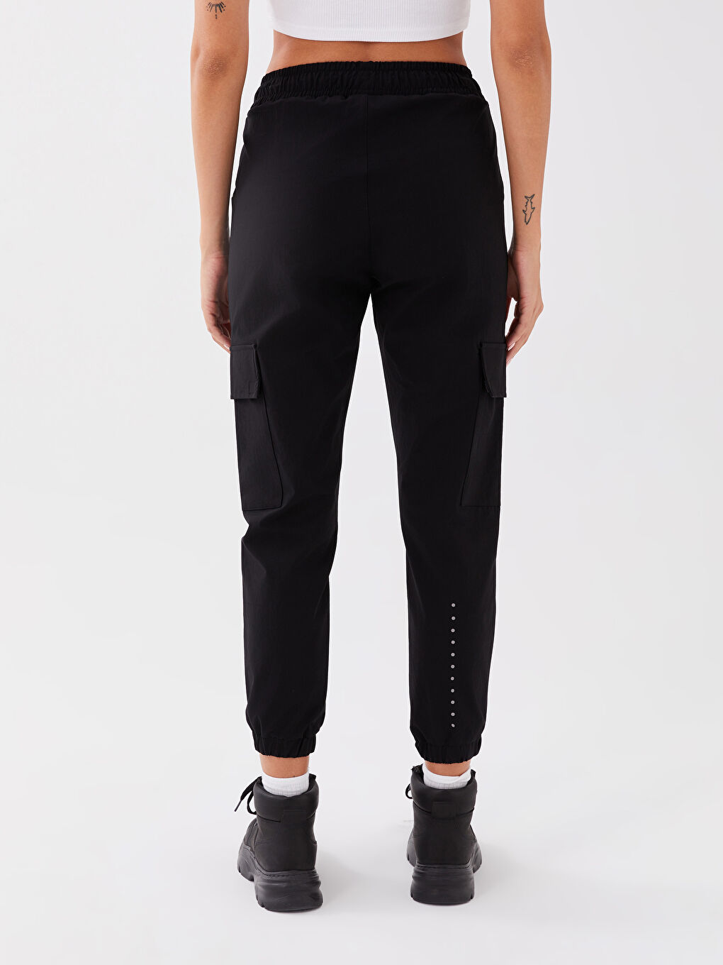Xside Active Damen Elastische Taille Reflektor Bedruckte Hosen -S33794Z8-CVL